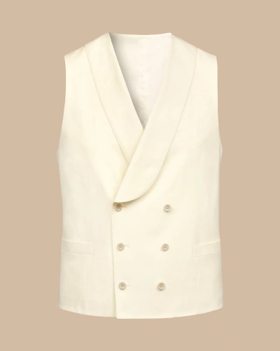 Charles Tyrwhitt Men's  Morning Suit Waistcoat In Neutral