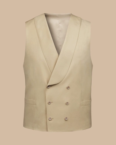 Charles Tyrwhitt Men's  Morning Suit Waistcoat In Neutral