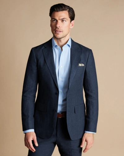 Charles Tyrwhitt Men's  Na Jacket In Blue