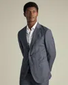 Charles Tyrwhitt Men's  Natural Stretch Twill Suit Na Jacket In Blue
