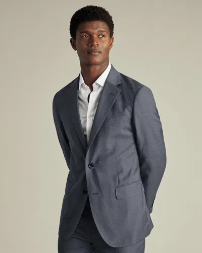 Charles Tyrwhitt Men's  Natural Stretch Twill Suit Na Jacket In Blue