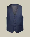 Charles Tyrwhitt Men's  Natural Stretch Twill Waistcoat
