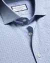 Charles Tyrwhitt Men's  Non-iron Performance Check Shirt In Blue