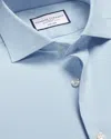 Charles Tyrwhitt Men's  Non-iron Performance Twill Dress Shirt In Blue