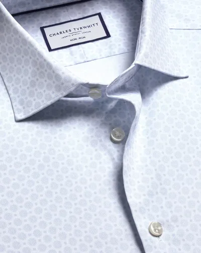 Charles Tyrwhitt Men's  Non-iron Stretch Print Shirt