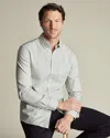 CHARLES TYRWHITT MEN'S CHARLES TYRWHITT NON-IRON TWILL GINGHAM SHIRT