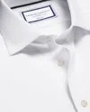 Charles Tyrwhitt Men's  Non-iron Westminster Weave Shirt In White