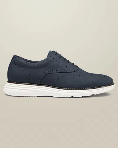 Charles Tyrwhitt Men's  Nubuck Hybrid Trainers In Blue