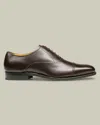 Charles Tyrwhitt Leather Oxford Shoes In Brown