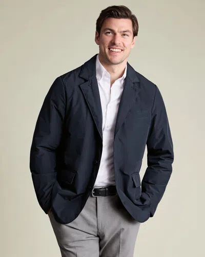 Charles Tyrwhitt Men's  Padded Blazer In Blue
