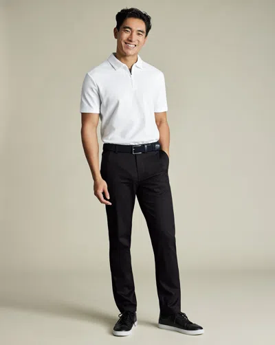 Charles Tyrwhitt Men's  Performance Chino Pants In Black