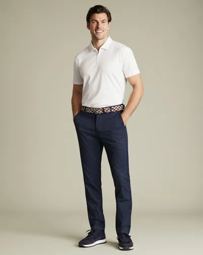 Charles Tyrwhitt Men's  Performance Chino Pants In Blue