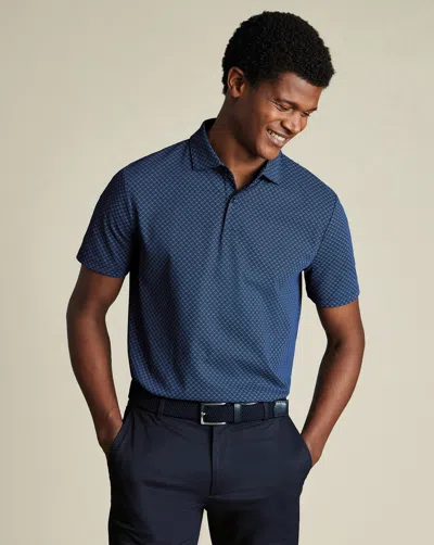 Charles Tyrwhitt Men's  Performance Polo Shirt In Blue
