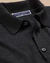 Charles Tyrwhitt Merino Polo Shirt Sweater In Grey