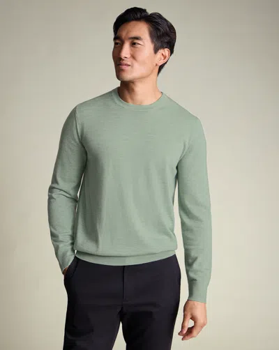 Charles Tyrwhitt Men's  Pure Merino Crew Neck Sweater