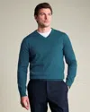 Charles Tyrwhitt Men's  Pure Merino V-neck Sweater