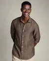 Charles Tyrwhitt Men's  Pure Shirt In Brown
