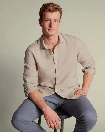 Charles Tyrwhitt Men's  Pure Shirt In Neutral