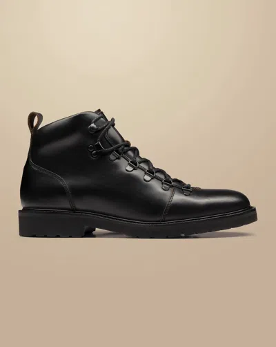 Charles Tyrwhitt Men's  Rubber Sole Boots In Black