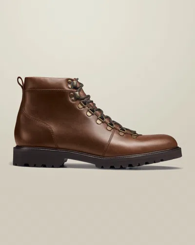 Charles Tyrwhitt Men's  Rubber Sole Boots In Brown
