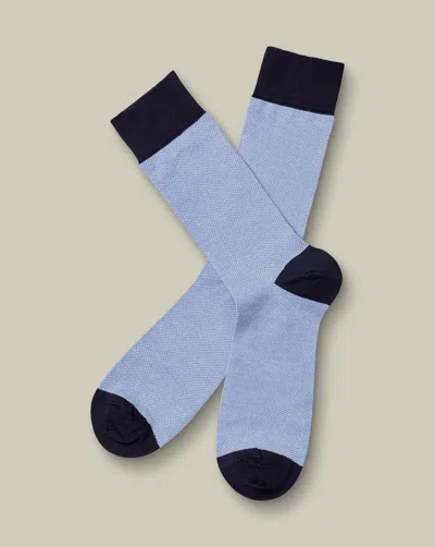 Charles Tyrwhitt Men's  Semi Plain Socks In Blue