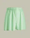 Charles Tyrwhitt Men's  Shell Print Woven Boxers In Green