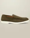 Charles Tyrwhitt Men's  Slip-on Loafers In Green