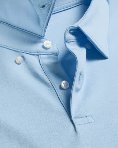 Charles Tyrwhitt Men's  Smart Jersey Polo Shirt In Blue