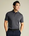 Charles Tyrwhitt Men's  Smart Jersey Polo Shirt In Grey
