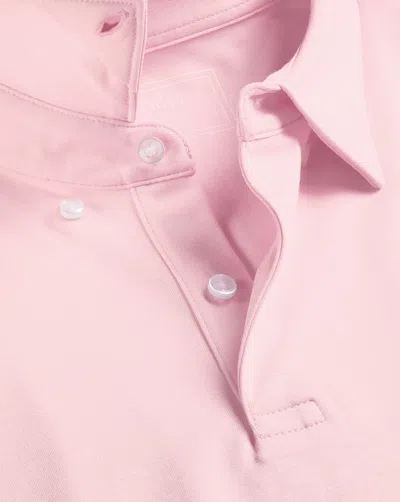 Charles Tyrwhitt Smart Jersey Cotton Polo In Pink