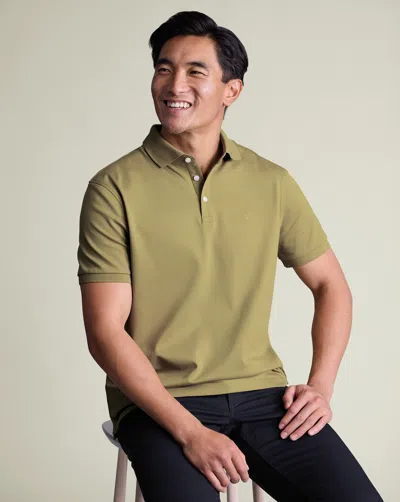 Charles Tyrwhitt Men's  Stretch Pique Polo Shirt