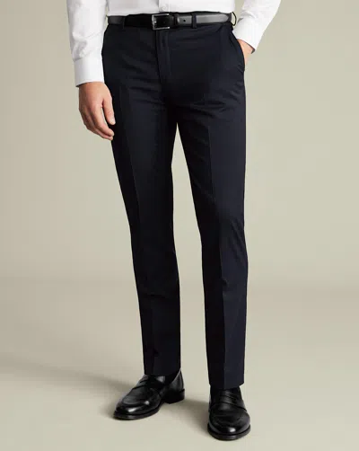 Charles Tyrwhitt Men's  Suit Trousers In Blue