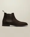 Charles Tyrwhitt Men's  Suede Chelsea Boots In Brown