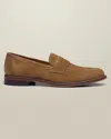 Charles Tyrwhitt Men's  Suede Penny Loafers In Brown