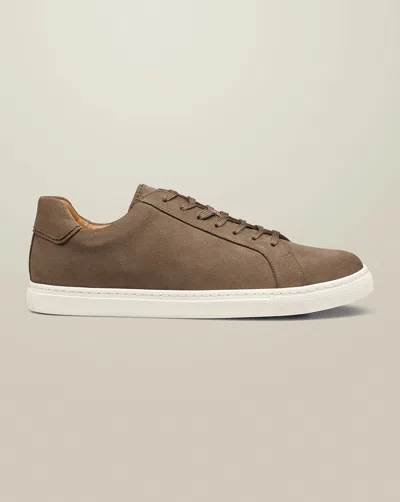 Charles Tyrwhitt Men's  Suede Trainers In Neutral