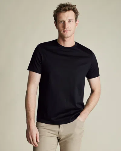 Charles Tyrwhitt Men's  Pure T-shirt In Black