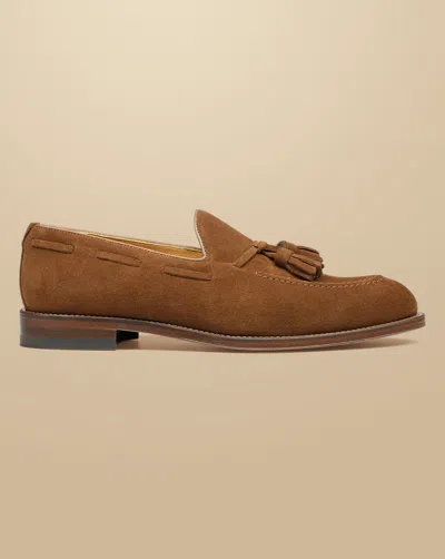 Charles Tyrwhitt Men's  Tassel Loafers In Brown