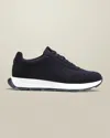 Charles Tyrwhitt Men's  Textile Trainers In Blue