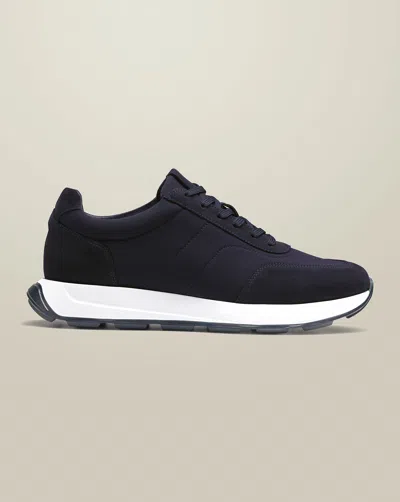 Charles Tyrwhitt Men's  Textile Trainers In Blue