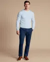Charles Tyrwhitt Men's  Ultimate Non-iron Chino Pants In Blue
