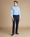 Charles Tyrwhitt Men's  Ultimate Non-iron Chino Pants In Blue