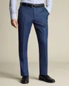 CHARLES TYRWHITT MEN'S CHARLES TYRWHITT ULTIMATE PERFORMANCE SHARKSKIN SUIT TROUSERS