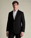 Charles Tyrwhitt Men's  Ultimate Performance Suit Na Jacket In Black
