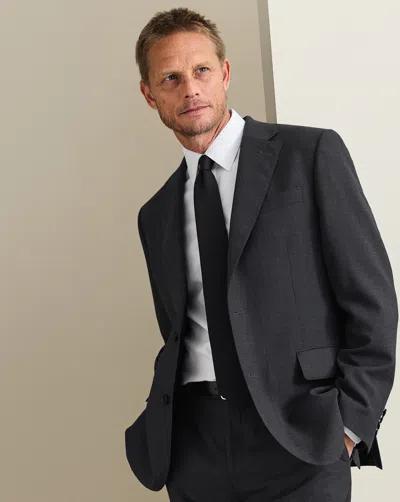 Charles Tyrwhitt Men's  Ultimate Performance Suit Na Jacket In Grey