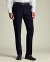 Charles Tyrwhitt Men's  Windowpane Check Suit Trousers In Blue