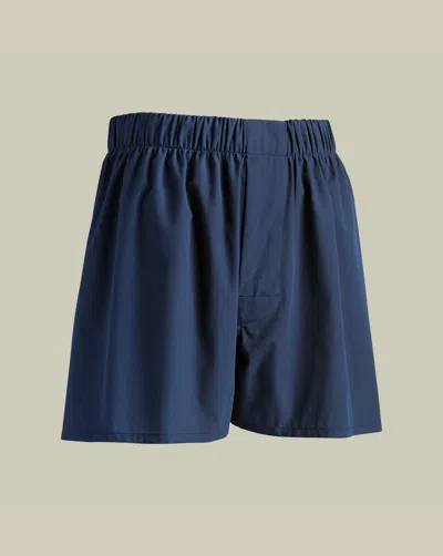Charles Tyrwhitt Men's  Woven Boxers In Blue