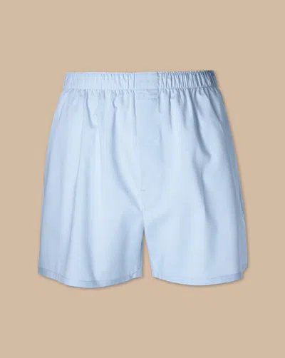 Charles Tyrwhitt Woven Boxers In Blue
