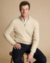 CHARLES TYRWHITT MEN'S CHARLES TYRWHITT ZIP NECK SWEATER