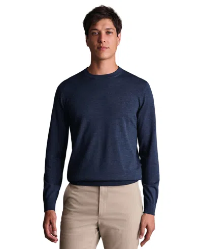 Charles Tyrwhitt Men's Crewneck Sweater In Blue