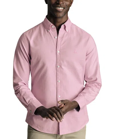 Charles Tyrwhitt Men's Long-sleeve Button Down Shirt In Violet